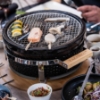 Imagine Gratar ceramic de masa Shichirin, rotund, Yakiniku