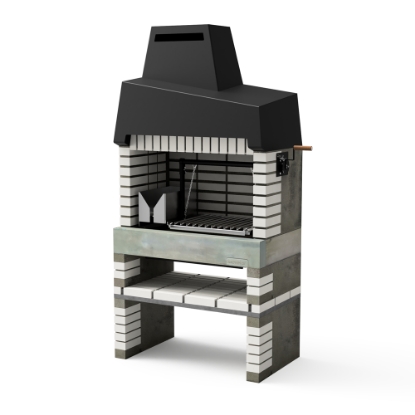 Imagine Gratar modular pe lemne si carbuni, California Plus XL, Movelar