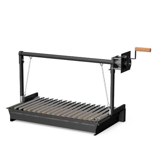 Imagine Gratar modular pe lemne si carbuni, California Plus XL, Movelar