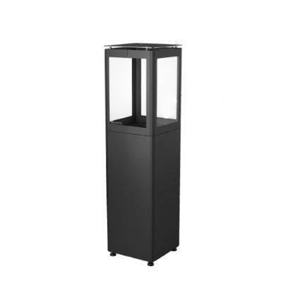 Imagine Incalzitor terasa pe peleti, QUBE, Primato-Negru