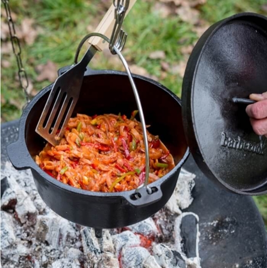 Imagine Ceaun / cuptor olandez pentru grătarul Junko Barbecook-3 litri
