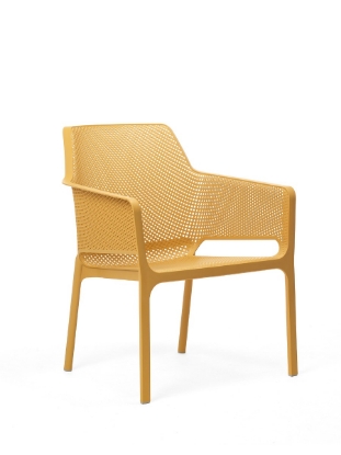 Imagine Scaun de exterior Net Relax - Galben Mustar, Nardi