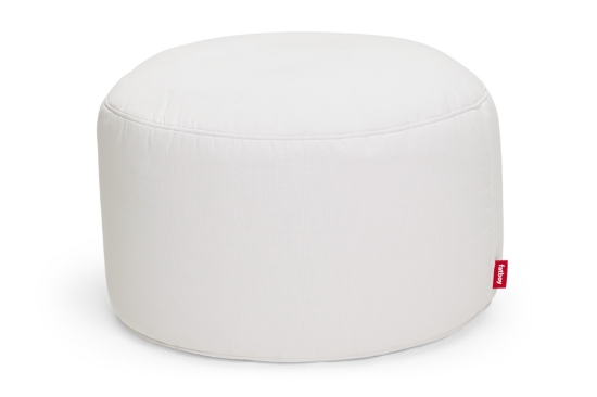 Imagine Taburet Pouf de exterior, alb, FATBOY