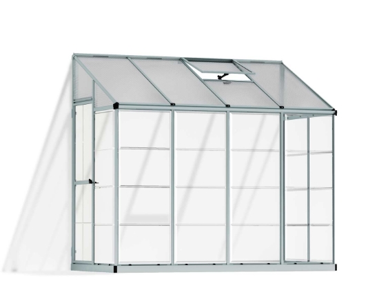 Imagine Sera din policarbonat  2,4 x 1,2 m Lean to Palram- Canopia