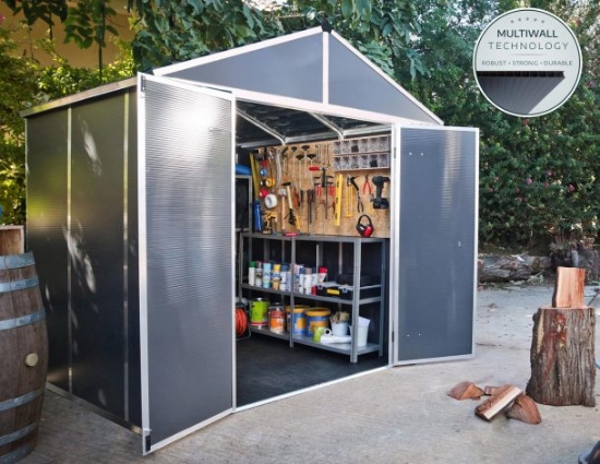 Imagine Casuta gradina Rubicon 8 X 8 Ultra-Durabila  - Canopia