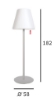 Imagine Lampa de podea Edison, FATBOY