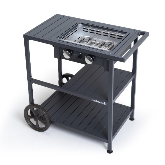 Imagine Gratar pe gaz  Victor cu carucior 82.5x85, BARBECOOK