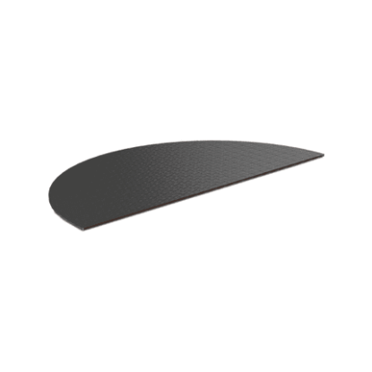 Imagine Placa plancha din otel carbon, 75cm
