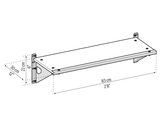 Imagine Canopia Skylight și Rubicon Căsuță de grădină Kit de Raft