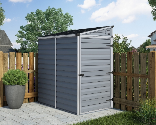 Imagine Canopia Pent Casuta de gradina 4 X 6 m Grey