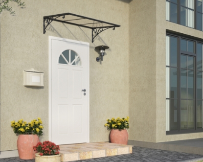 Imagine Copertina usa Canopia Venus 1.5m - Structura Gri & Panouri Clare