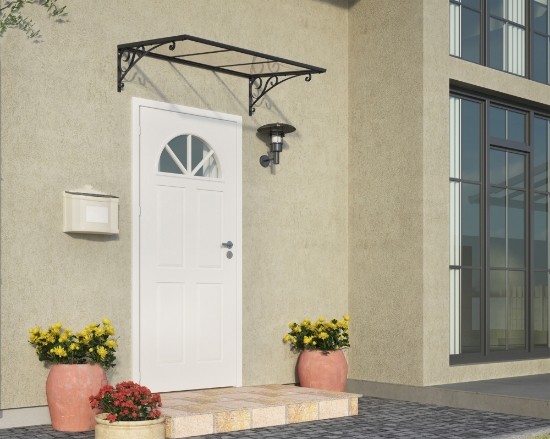 Imagine Copertina usa Canopia Venus 1.5m - Structura Gri & Panouri Clare