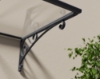 Imagine Copertina usa Canopia Venus 1.5m - Structura Gri & Panouri Clare