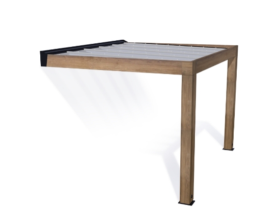 Imagine CANOPIA | Helsinki pergola terasa din lemn de cedru 3x3,4 m