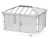 Imagine Set plasă Canopia pentru foișor de grădină Dallas 4.9X4.3m - 4 buc