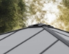 Imagine Canopia Colorado Carport auto - Gri închis / Gri opac 4.3X4.3m din Aluminiu