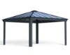 Imagine Canopia Colorado Carport auto - Gri închis / Gri opac 4.3X4.3m din Aluminiu