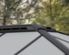 Imagine 'Canopia Colorado 6.1X4.3m Carport auto din aluminiu - Gri închis / Gri opac'
