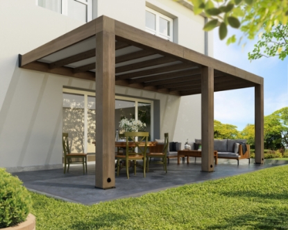 Imagine CANOPIA | Helsinki 3X6m Pregola Terasa Lemn de Cedru