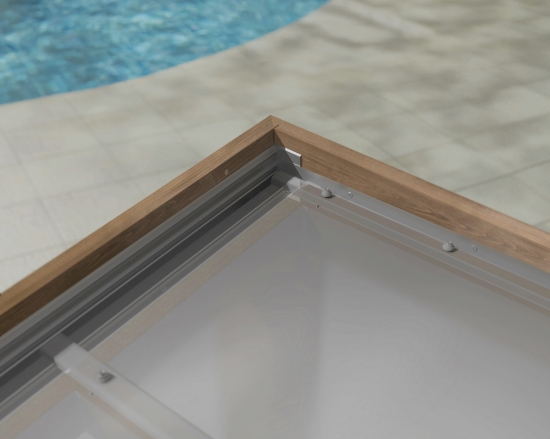 Imagine CANOPIA | Helsinki Pergola terasă 6.6X3 Hardtop Cadru din lemn de cedru