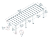 Imagine CANOPIA | Helsinki 3X10 Pergola terasă cu acoperiș dur din lemn de cedru
